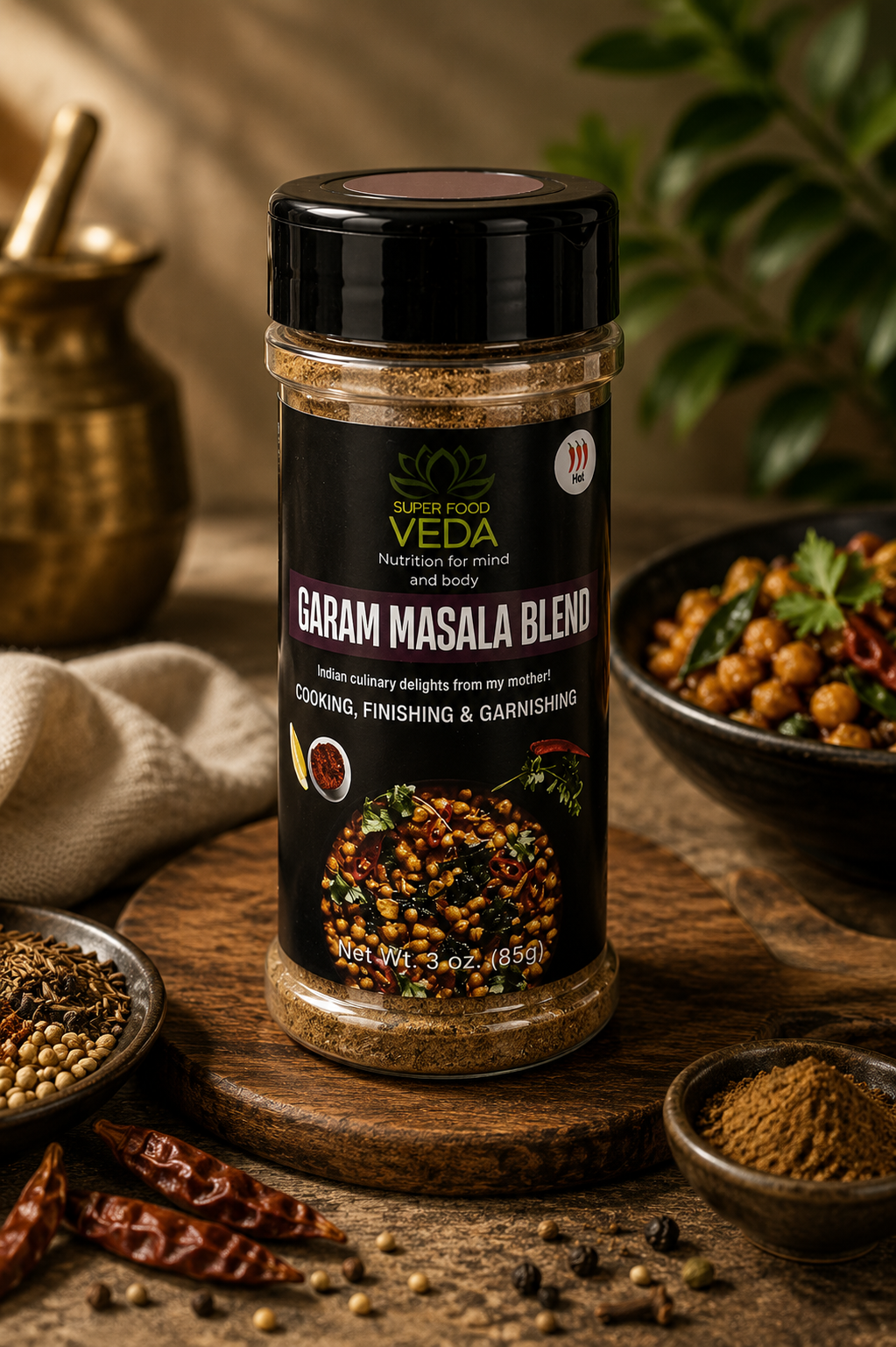 Garam Masala Blend jar